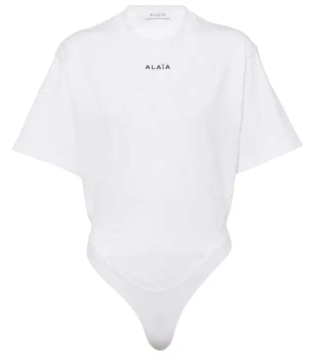 Alaia Alaïa Fluid cotton jersey bodysuit