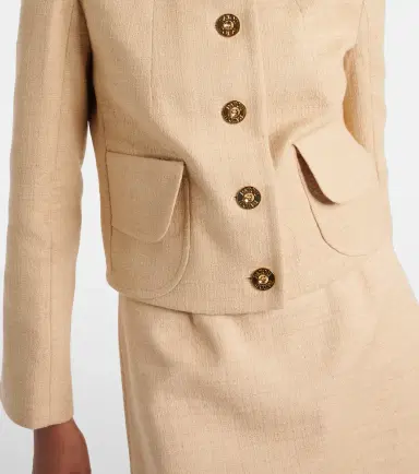 Patou Cotton-blend tweed jacket | Thumbnail 2
