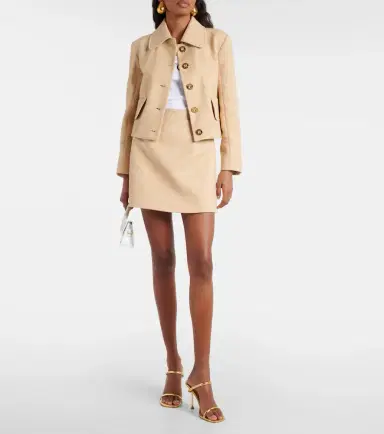 Patou Cotton-blend tweed jacket | Thumbnail 4