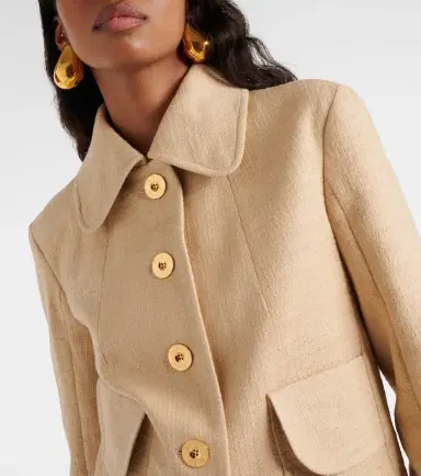 Patou Cotton-blend tweed jacket | Thumbnail 5