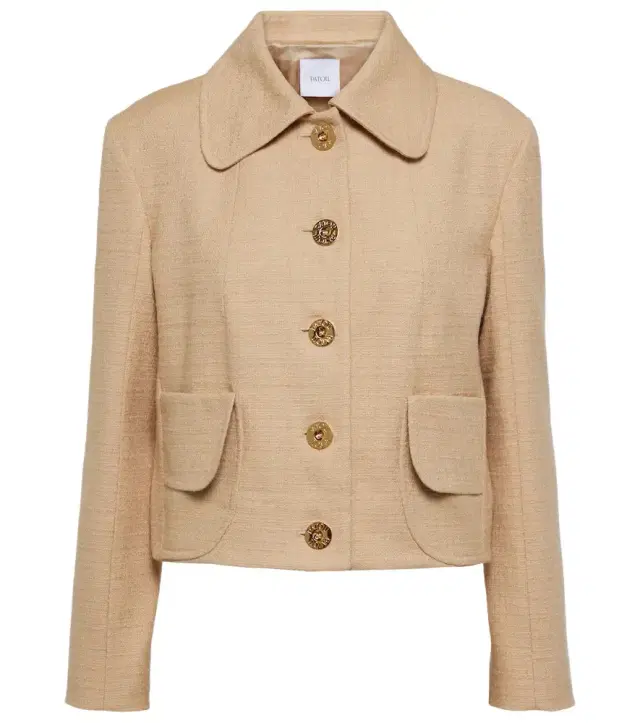 Patou Cotton-blend tweed jacket
