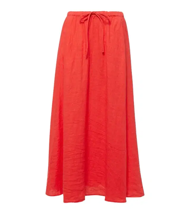 Velvet Bailey linen maxi skirt