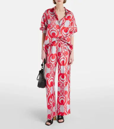 Dries Van Noten Printed silk twill shirt | Thumbnail 5 Dries Van Noten Printed silk twill shirt | Thumbnail 5