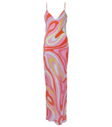 Pucci Marmo silk slip dress | Thumbnail 1