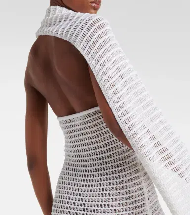 Alaïa Alaïa Scarf-detail maxi dress | Thumbnail 2
