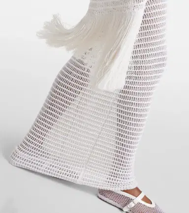 Alaïa Alaïa Scarf-detail maxi dress | Thumbnail 7