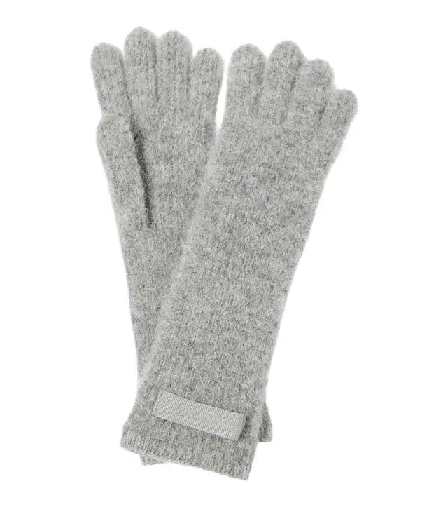 Jacquemus Les Gants Gros Grain wool-blend gloves