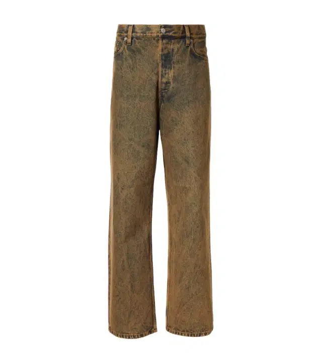 Dries Van Noten Faded wide-leg jeans
