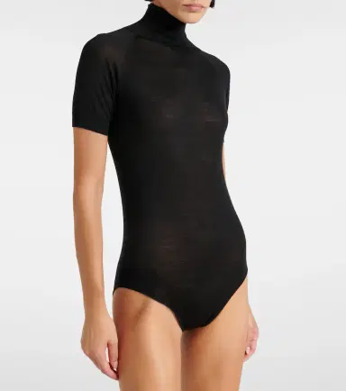 Alaïa Alaïa Wool bodysuit | Thumbnail 4 Alaïa Alaïa Wool bodysuit | Thumbnail 4