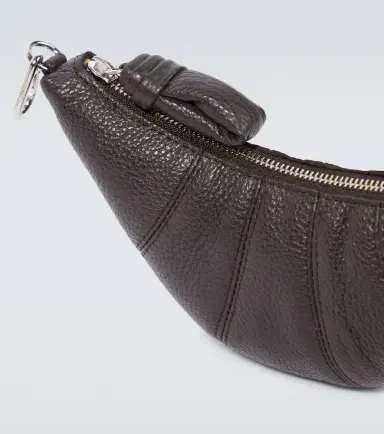 Lemaire Croissant leather coin purse with strap | Thumbnail 2