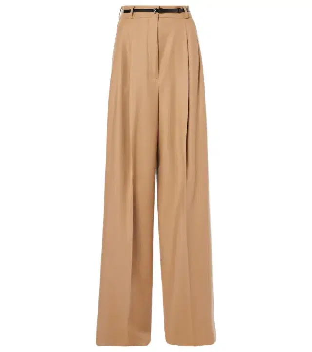 Sportmax Kiens12 wool-blend wide-leg pants