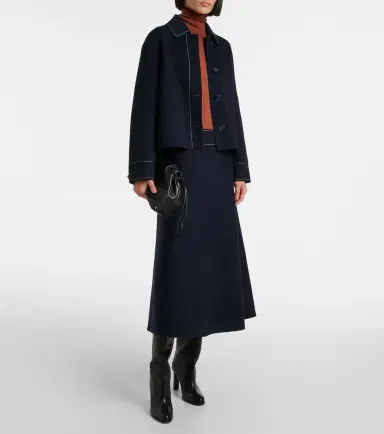 'S Max Mara Nevada wool midi skirt | Thumbnail 3