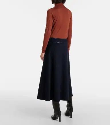 'S Max Mara Nevada wool midi skirt | Thumbnail 4