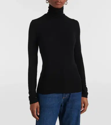 AGOLDE Pascale jersey turtleneck top | Thumbnail 5