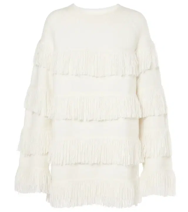 Lisa Yang Agneta fringed cashmere-blend sweater