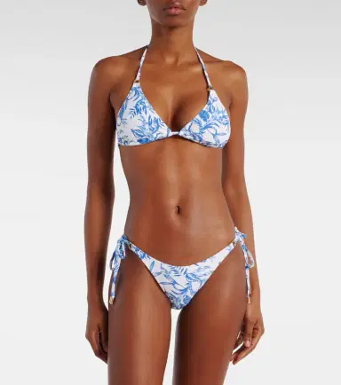 Melissa Odabash Key West printed bikini top | Thumbnail 4