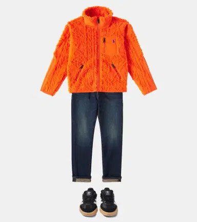 Polo Ralph Lauren Kids Teddy zip-up jacket | Thumbnail 4