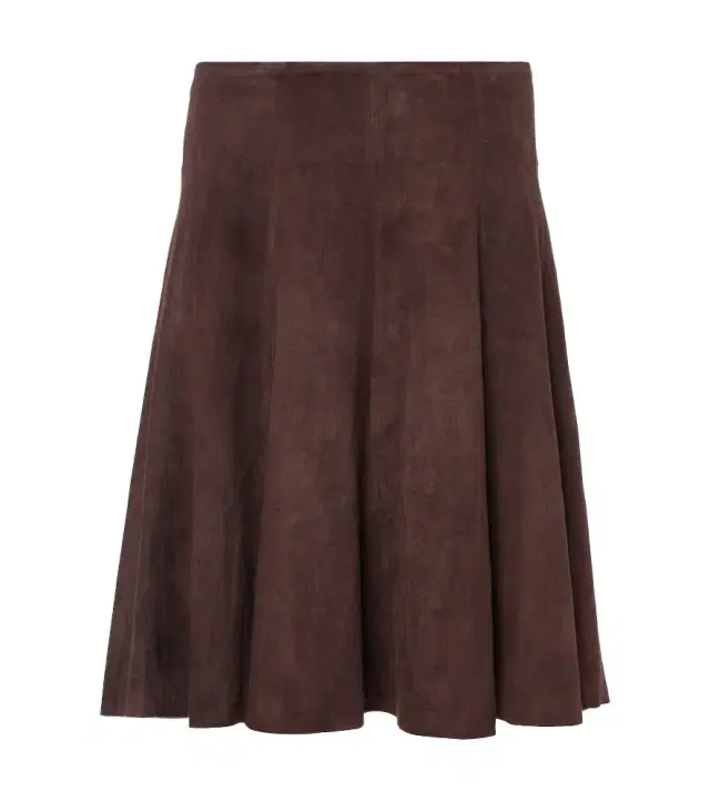 Stouls Rosalba suede midi skirt