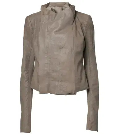 Rick Owens Leather biker jacket | Thumbnail 1