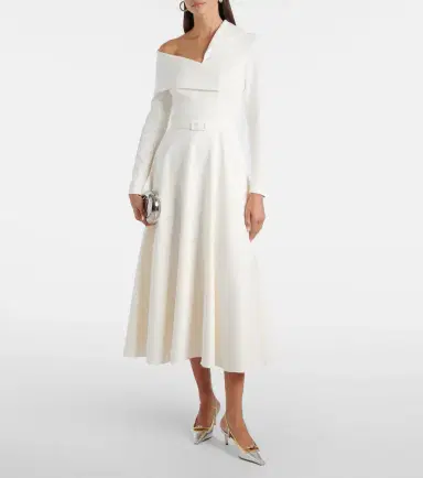 Safiyaa Odelle asymmetric midi dress | Thumbnail 2