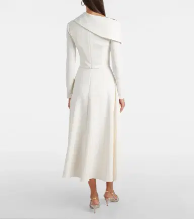 Safiyaa Odelle asymmetric midi dress | Thumbnail 6