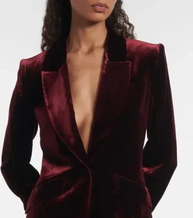 Roland Mouret Velvet blazer | Thumbnail 4 Roland Mouret Velvet blazer | Thumbnail 4