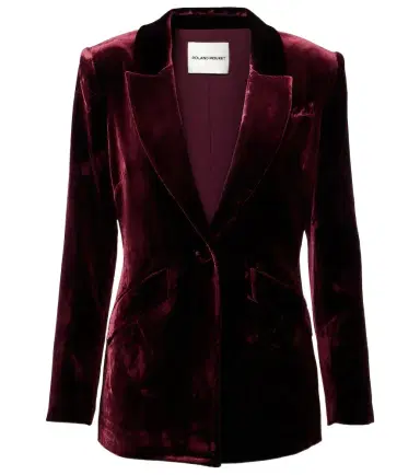 Roland Mouret Velvet blazer | Thumbnail 1 Roland Mouret Velvet blazer | Thumbnail 1