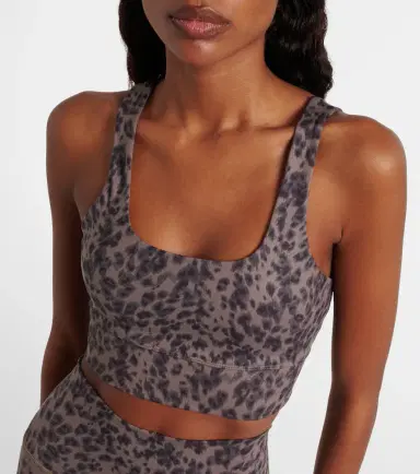 Varley Cori cheetah-print sports bra | Thumbnail 4 Varley Cori cheetah-print sports bra | Thumbnail 4