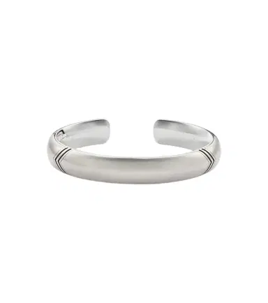 David Yurman Chevron Bold sterling silver cuff bracelet | Thumbnail 1