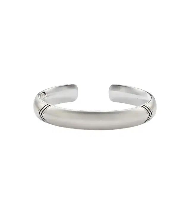 David Yurman Chevron Bold sterling silver cuff bracelet