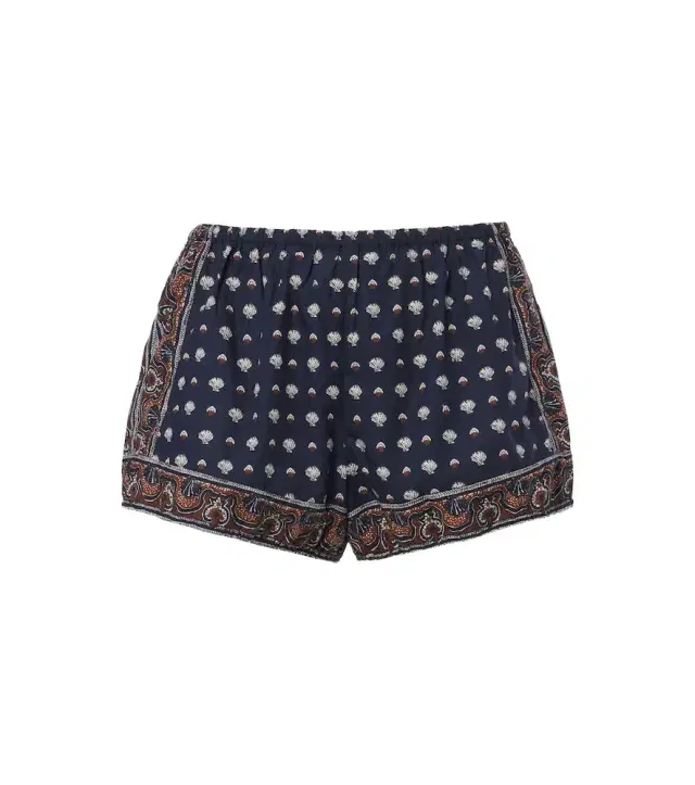 Doen Dôen Vienna printed cotton shorts