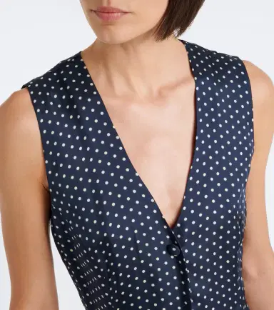 DÔEN Dôen Aubrey polka dot silk-blend minidress | Thumbnail 3 DÔEN Dôen Aubrey polka dot silk-blend minidress | Thumbnail 3