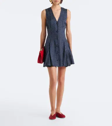 DÔEN Dôen Aubrey polka dot silk-blend minidress | Thumbnail 6 DÔEN Dôen Aubrey polka dot silk-blend minidress | Thumbnail 6