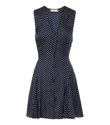 DÔEN Dôen Aubrey polka dot silk-blend minidress | Thumbnail 1 DÔEN Dôen Aubrey polka dot silk-blend minidress | Thumbnail 1