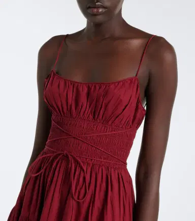 Doen Dôen Safia cotton poplin maxi dress | Thumbnail 2