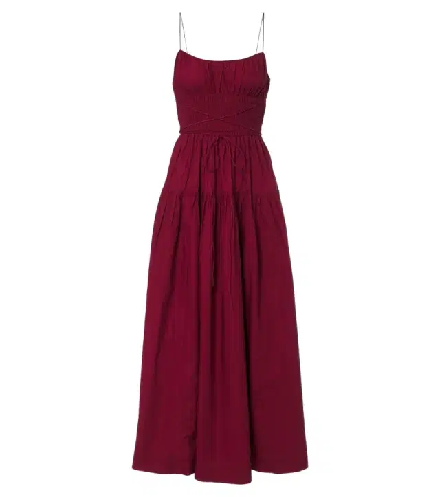 Doen Dôen Safia cotton poplin maxi dress