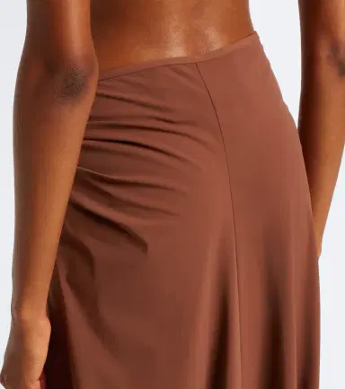 Christopher Esber Pierced Orbit gathered jersey maxi skirt | Thumbnail 3