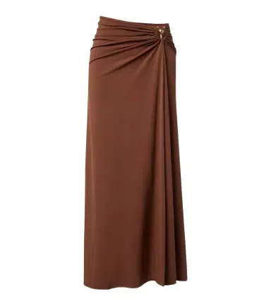 Christopher Esber Pierced Orbit gathered jersey maxi skirt | Thumbnail 1