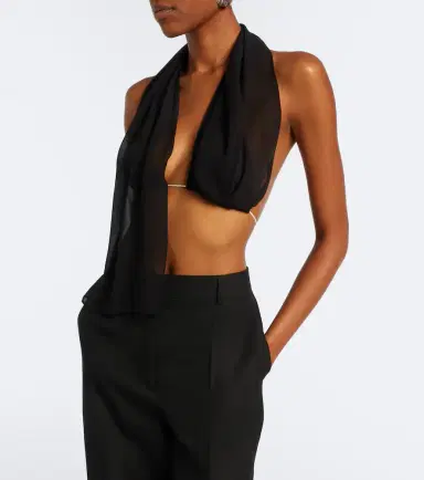 Christopher Esber Silk scarf bra top | Thumbnail 5 Christopher Esber Silk scarf bra top | Thumbnail 5