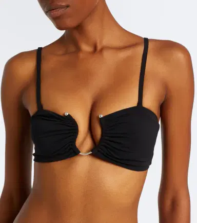 Christopher Esber Gathered bikini top | Thumbnail 4 Christopher Esber Gathered bikini top | Thumbnail 4