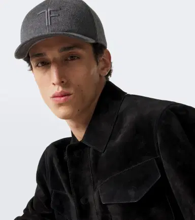 Tom Ford ogo cashmere baseball cap | Thumbnail 4 Tom Ford ogo cashmere baseball cap | Thumbnail 4