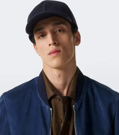 Tom Ford Logo cashmere baseball cap | Thumbnail 4