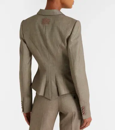 Alexander McQueen Cropped blazer | Thumbnail 2