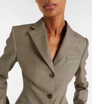 Alexander McQueen Cropped blazer | Thumbnail 5