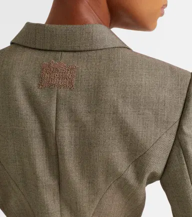 Alexander McQueen Cropped blazer | Thumbnail 6