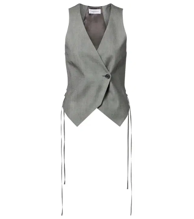 McQueen Asymmetric vest