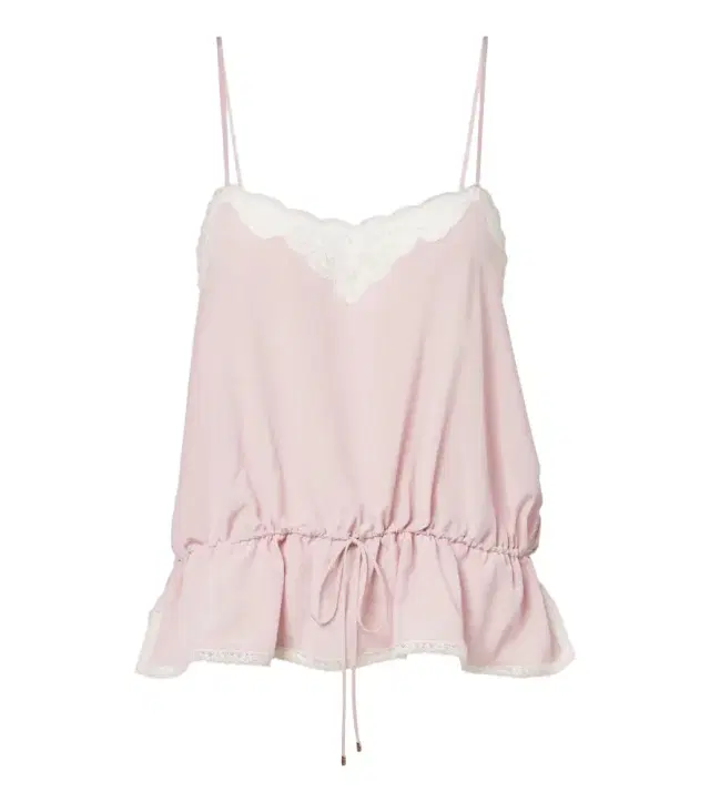 Chloe Chloé Lace-trimmed silk crêpe de chine camisole