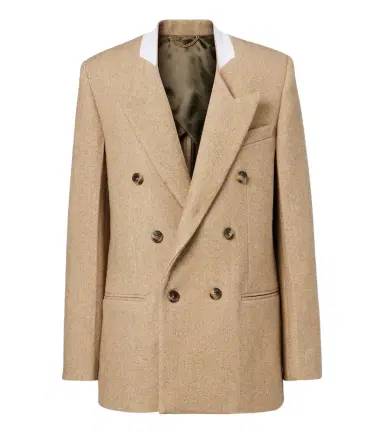 Victoria Beckham Double-breasted wool-blend blazer | Thumbnail 1 Victoria Beckham Double-breasted wool-blend blazer | Thumbnail 1
