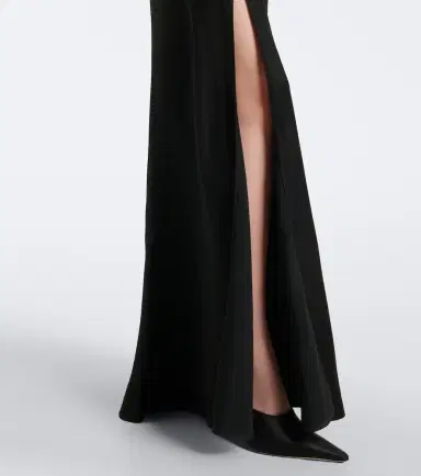 Victoria Beckham Paneled crêpe satin gown | Thumbnail 6 Victoria Beckham Paneled crêpe satin gown | Thumbnail 6