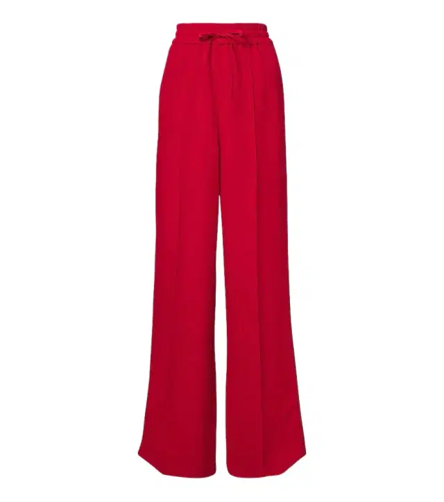 Valentino Cady Couture wide-leg silk pants